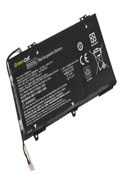 Green Cell SE03XL HSTNN-LB7G Laptop Battery Replacement HP - HP151