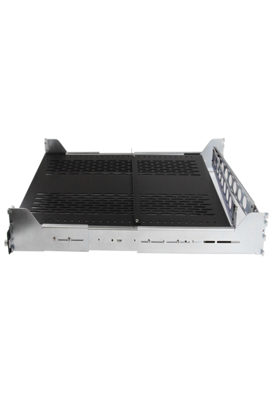 StarTech.com 2U Vented Sliding Server Rack Shelf with Cable Management Arm - UNISLDSHF19M