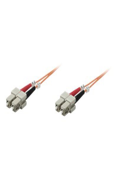 Intellinet Fiber Optic Patch Cable OM1 SC/SC 1m