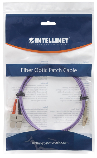 Patch cable - LC multi-mode (M) - SC multi-mode (M) - 5.0m - 751056