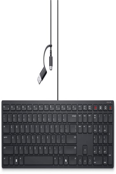 Dell Wired Collaboration Keyboard KB525C US - 580-BBSX