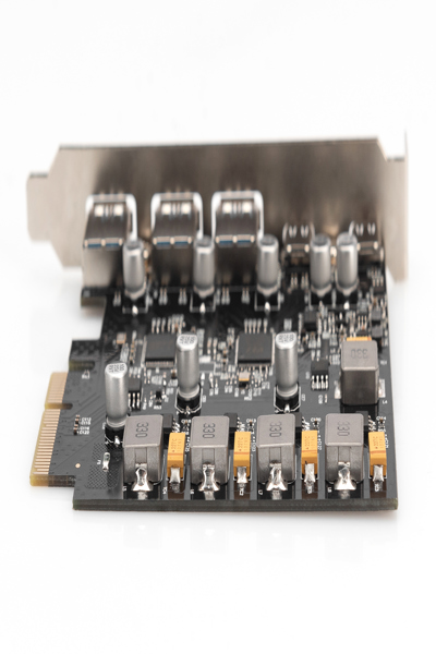 DIGITUS PCIe-kort 2x USB-C + 3x USB A - DS-30222