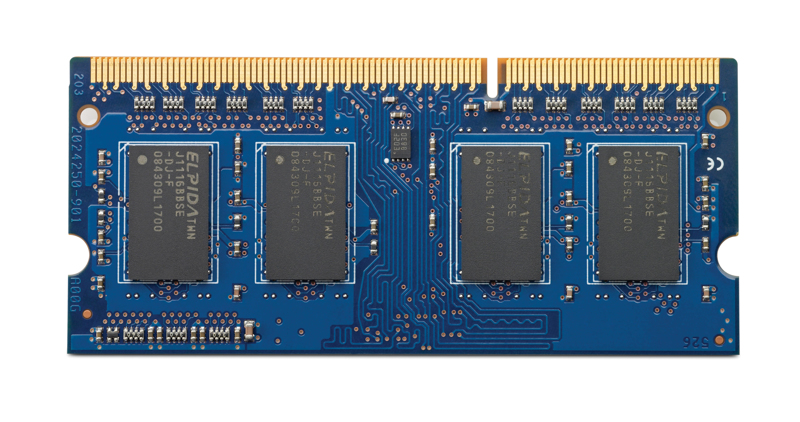 HP 4 GB PC3-12800 (DDR3 1600 MHz) SODIMM - H2P64AA