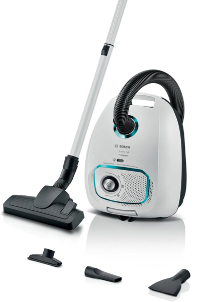 Bosch Bodenstaubsauger ProHygienic Serie 4 BGD41HYG ws