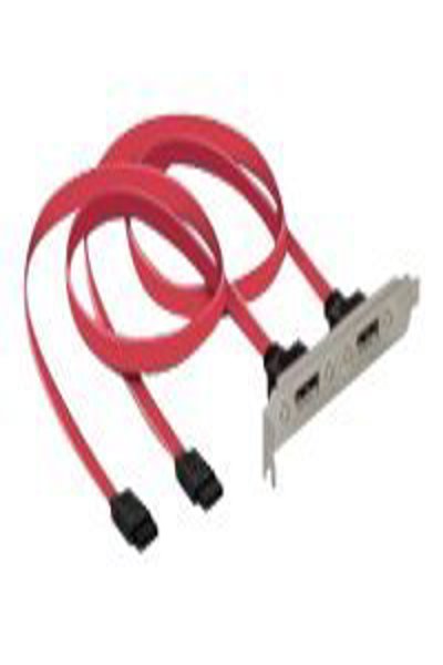 Panneau interne vers externe SATA Delock