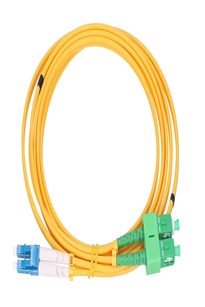 Cordon de brassage Extralink monomode duplex SC/APC-LC/UPC 2 m