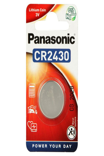 Panasonic CR-2430EL/1B - Batteri CR2430 - CR2430L/1BP