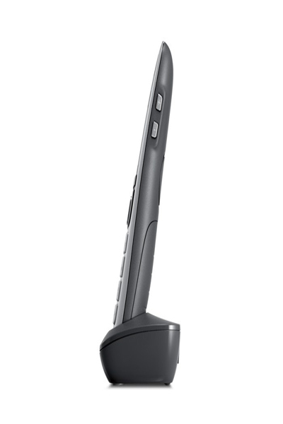 Gigaset E560HX - Analog/DECT telephone - Wireless handset - Speakerphone - 150 entries - Caller ID - Black - S30852-H2766-R101