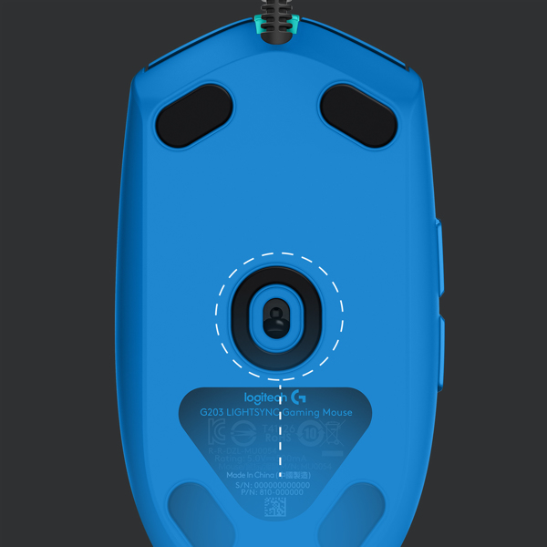 Souris de jeu Logitech G203 LIGHTSYNC - 910-005798