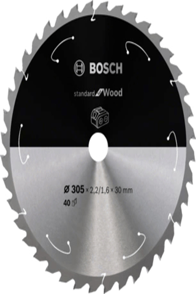 Bosch 2 608 837 741 - Hardwood - Softwood - 30.5 cm - 3 cm - 1.6 mm - 5000 RPM - 2.2 mm