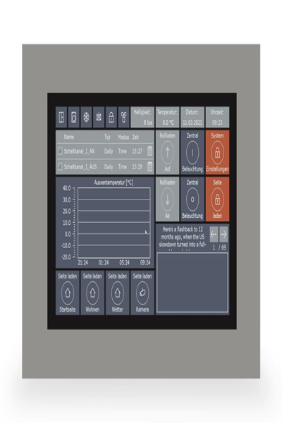 Écran tactile MDT VC-1001.04 VisuControl 10 pouces