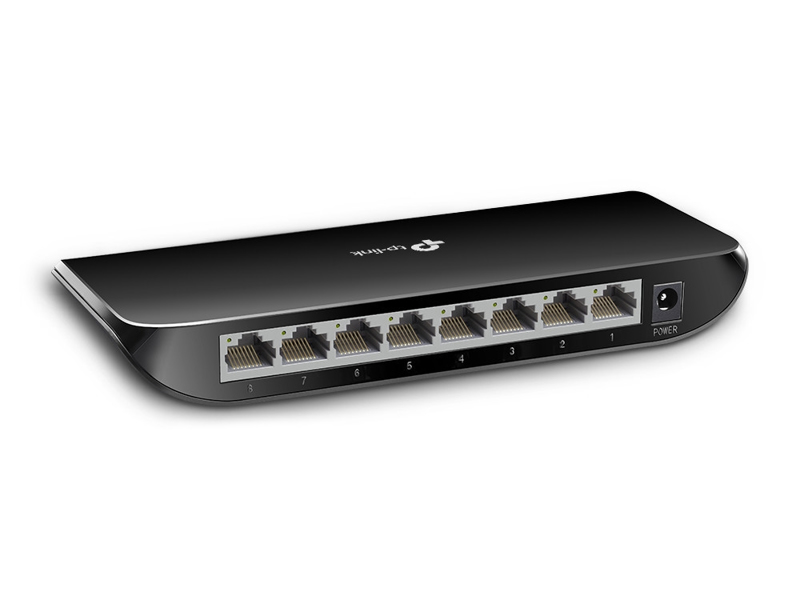 TP-LINK TL-SG1008D 8-Port Gigabit Desktop Network Switch - TL-SG1008D