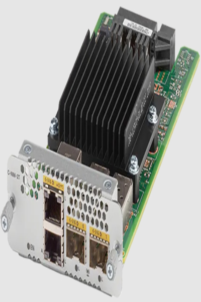 Cisco C-NIM-2T - Gigabit Ethernet - 10,100,1000 Mbit/s - 1000BASE-TX - Catalyst 8200 Series - 8200L - and all 8300 Series platforms. - 0 - 40 Ã‚Â°C - -40 - 70 Ã‚Â°C