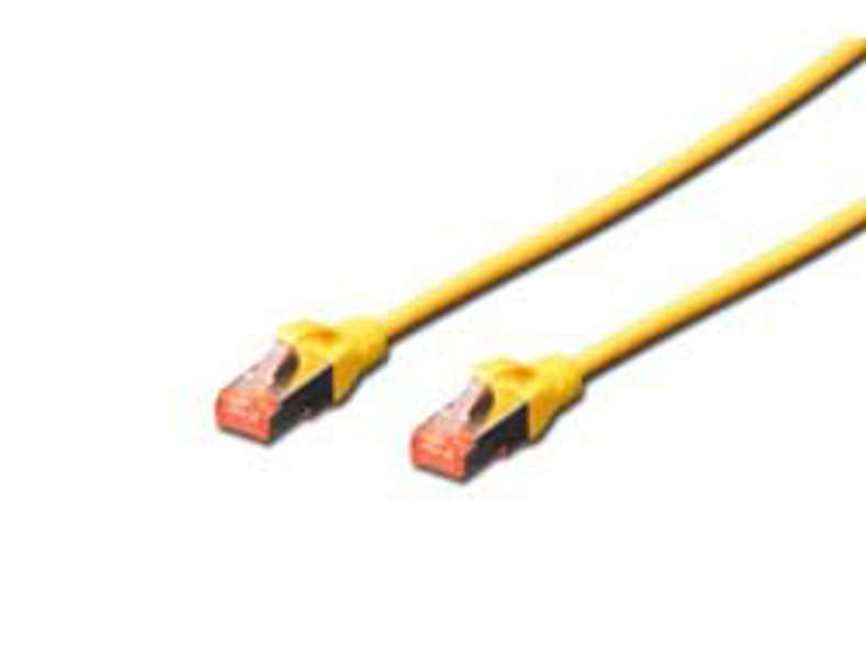 DIGITUS CAT 6 S/FTP patchkabel, 10 enheter - DK-1644-010-Y-10