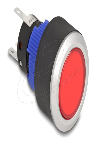 Delock Push Button protruding 22 mm 5 x Solder flat Plastic LED - 22047