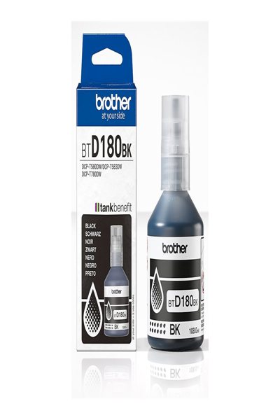 Brother Tintenflasche BTD-180BK Black Original Ink Cartridge - BTD180BK