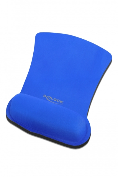 Delock Ergonomic - Mouse pad with wrist pillow - 12699