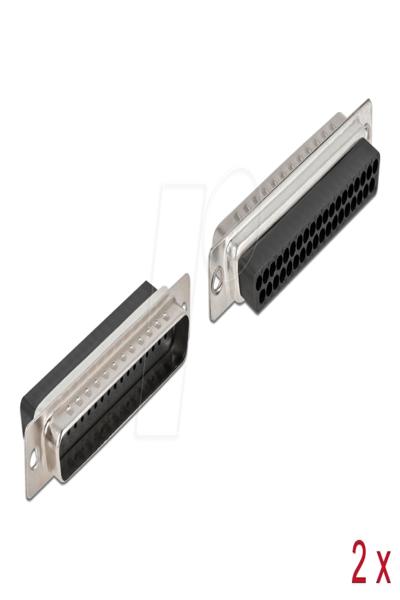 Connecteur de données Delock - DB-37 (M) (pack de 2)