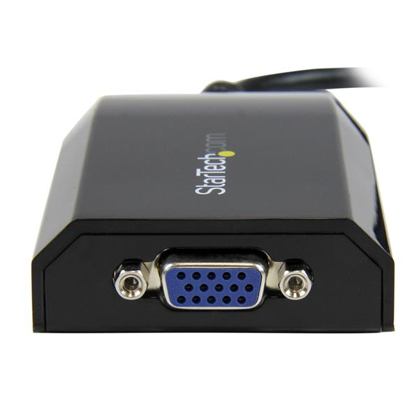 StarTech USB 3.0 to VGA Adapter - 1920x1200 - 3.2 Gen 1 (3.1 Gen 1) - USB Type-A - VGA (D-Sub) output - 1920 x 1200 pixels - USB32VGAPRO