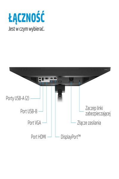 HP E24MV G4 Conferencing Monitor: 24-inch (60.5 cm) conferencing monitor. - 169L0E9#ABU