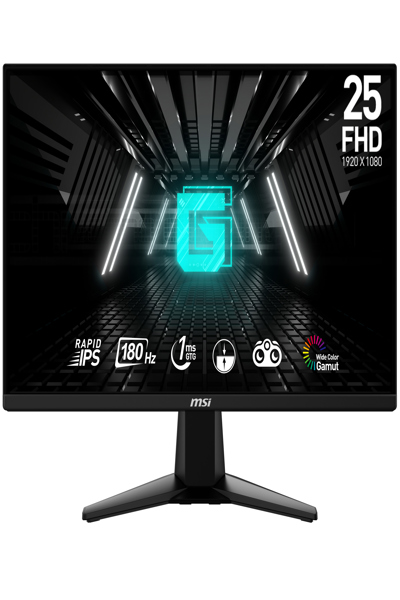 MSI Monitor G255F 9S6-3BC01M-002 - Flat Screen - 63.5 cm
