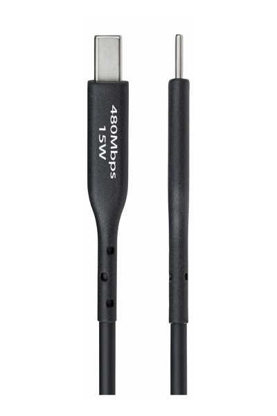StarTech.com 4m USB-A till USB-C laddningskabel - USB2AC4MBKE