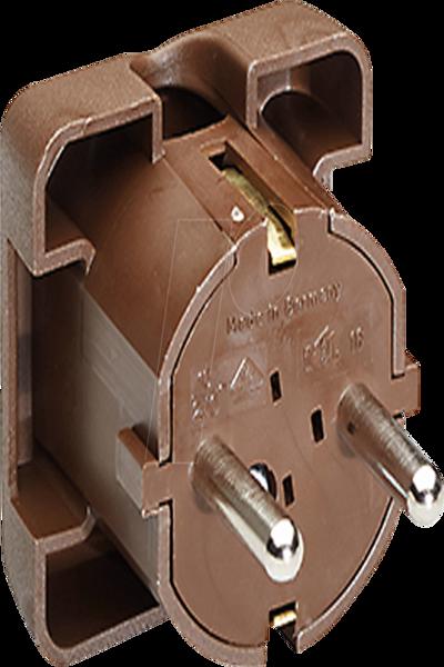 Bachmann vinklad/platt strömkontakt - 911470