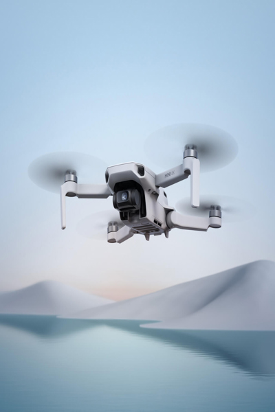 DJI Mini 4K Fly More Combo drönare grå - CP.MA.00000797.01