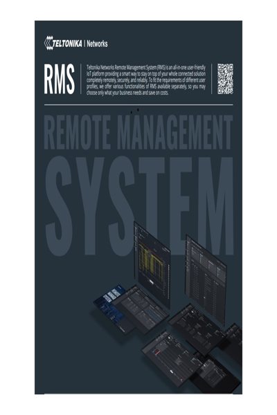 Forfait de gestion Teltonika RMS 5 ans