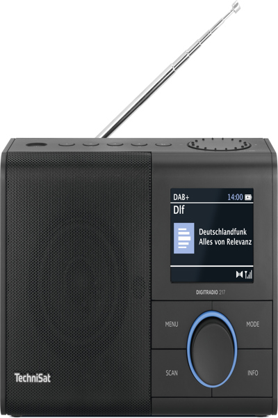 TechniSat DIGITRADIO 217 portable DAB+/FM radio - 0000/3998