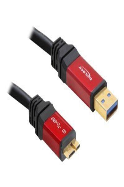 Delock Premium - USB-kabel - USB typ A (hane) till Micro-USB typ B (hane) - 82760
