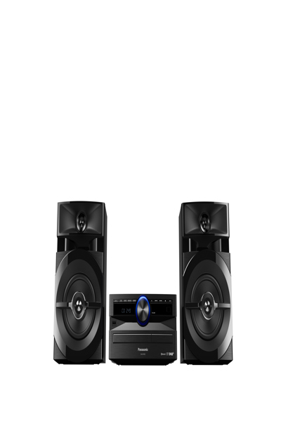 Panasonic SC-UX102, Black, 300 W, 2-way, 13 cm, 5 cm, DAB+, FM - SC-UX102E-K
