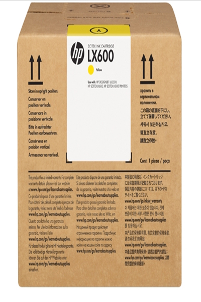 HP LX600 Pigment-Based Ink: 3000ml, 1 Pc - CC588A