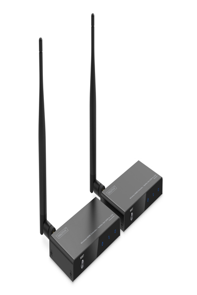 DIGITUS Trådlös HDMI-förlängare / Splittersats (100 m, 1x4) - DS-55346