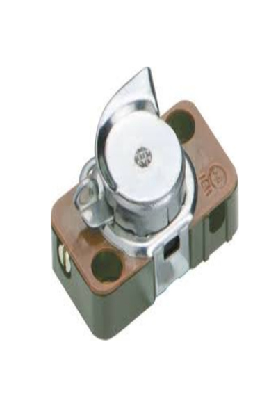 Bachmann 924.155, Dragkedjebrytare, 1P, Svart, Brun, 250 V - 924155