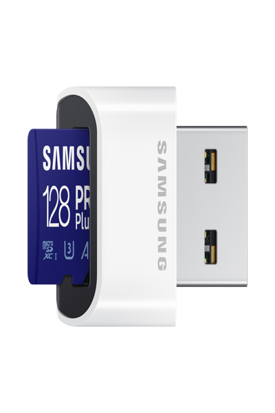 Samsung PRO Plus MB-MD128KB - Flash memory card (microSDXC to SD adapter included)