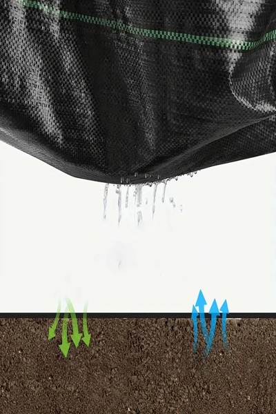 Tapis anti-herbe noir Extralink AGROWLÓKNINA 70G 1,6 x 100 m