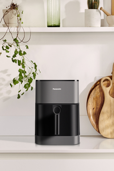 Panasonic NF-CC500SXE, Varmluftsfritös, 5 L, 80 °C, 200 °C, Enkel, Grå - NF-CC500SXE