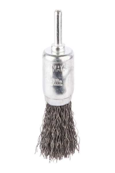 Brosse métallique conique Makita pour peinture, rouille, soudures