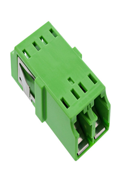 InLine Fiber optic coupler - duplex LC/LC - singlemode - green - ceramic sleeve - 89989P