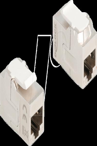 Delock Keystone Module Coupling RJ45 Jack Ca - 90718