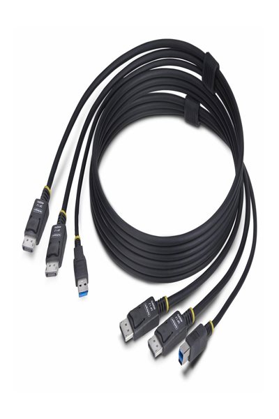 StarTech.com 6ft Dual-DisplayPort and USB 5Gbps KVM Cable - DDU1226-KVM-CABLE