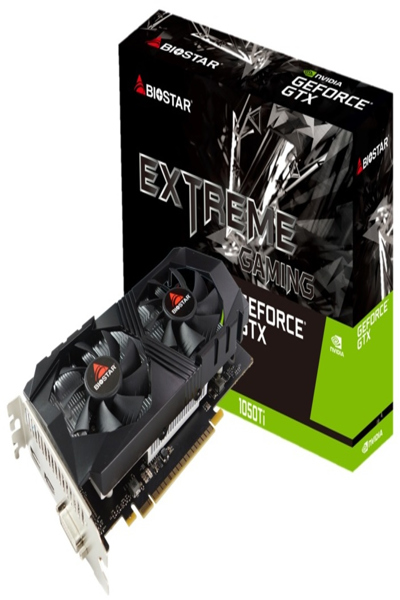 Biostar GTX 1050 Ti 4GB GDDR5 - VN1055TF41