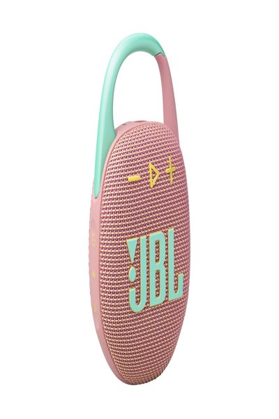 Enceinte portable JBL Clip 5 Bluetooth Rose - Enceinte - Résistante à l'eau
