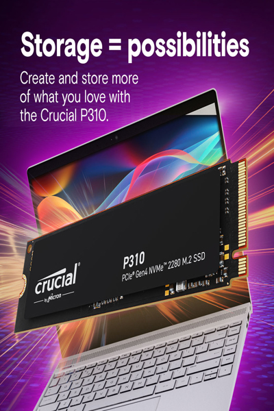 Crucial P310 1TB internal SSD - CT1000P310SSD8
