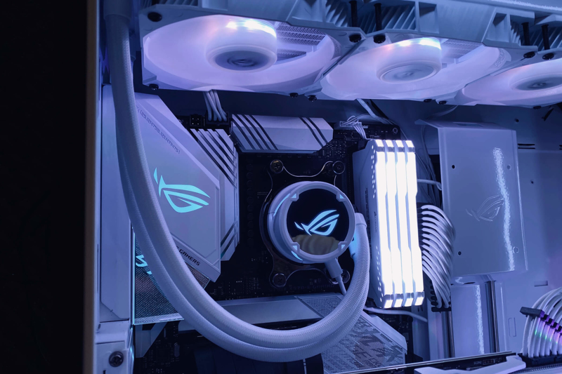 ASUS ROG Strix LC 360 RGB White Edition - Processor fan - 90RC0072-M0UAY0