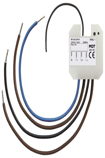 MDT RF-JAL1UP.01 Actionneur de store radio KNX RF 1 voie UP 6A 230VAC