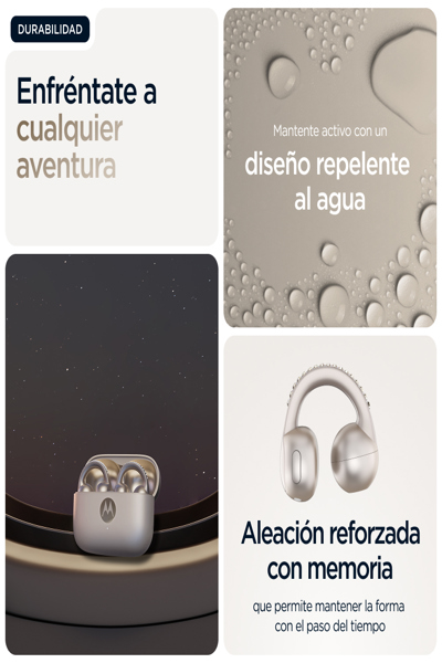 MOTOROLA MOTO BUDS LOOP SWAROVSKI WIRELESS HEADPHONES - PG38C07172