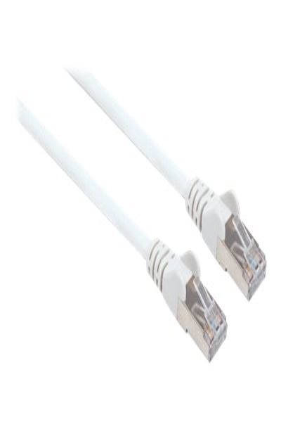 Intellinet Network Patch Cable - Cat7 Cable/Cat6A Plugs - 2m - White - Copper - S/FTP - LSOH / LSZH - PVC - Gold Plated Contacts - Snagless - Booted - Polybag - 2 m - Cat7 - S/FTP (S-STP) - RJ-45 - RJ-45 - White - 741385