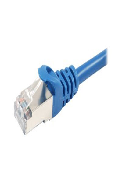 EQUIP CAT.6A S/FTP PATCH CABLE 0.25M BLUE